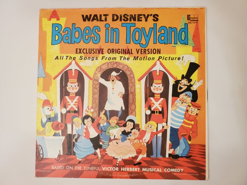 Walt Disney Babes in Toyland vinyl record